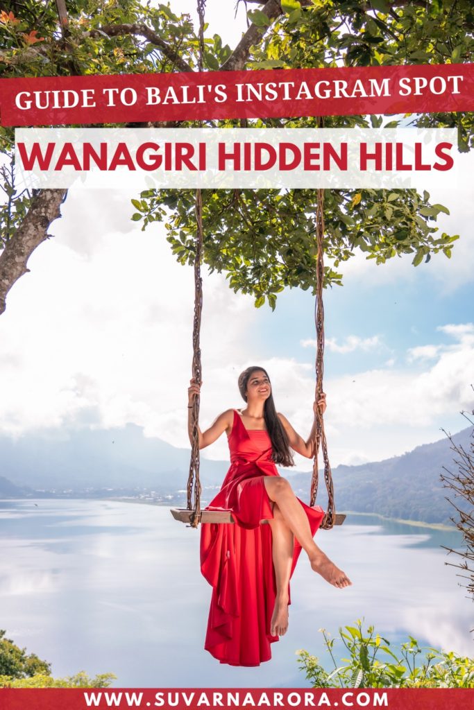 Pinterest pin for Wanagiri Hidden Hills in Munduk Bali