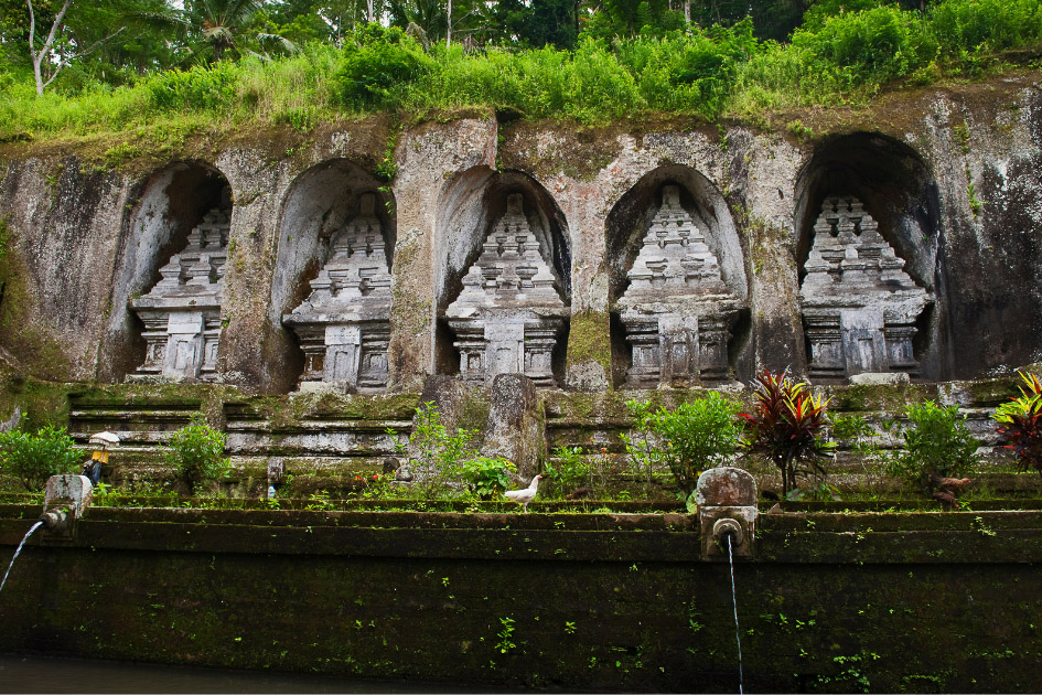 Pura Gunung Kawi temple in Bali