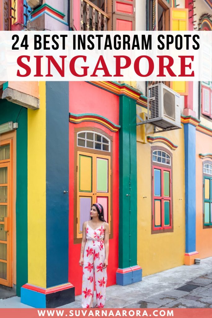 Pinterest Pin for 24 instagrammable places in Singapore