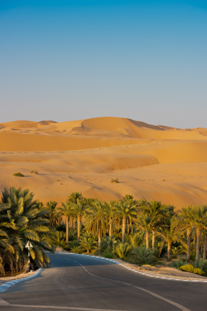 Liwa Oasis in Abu Dhabi