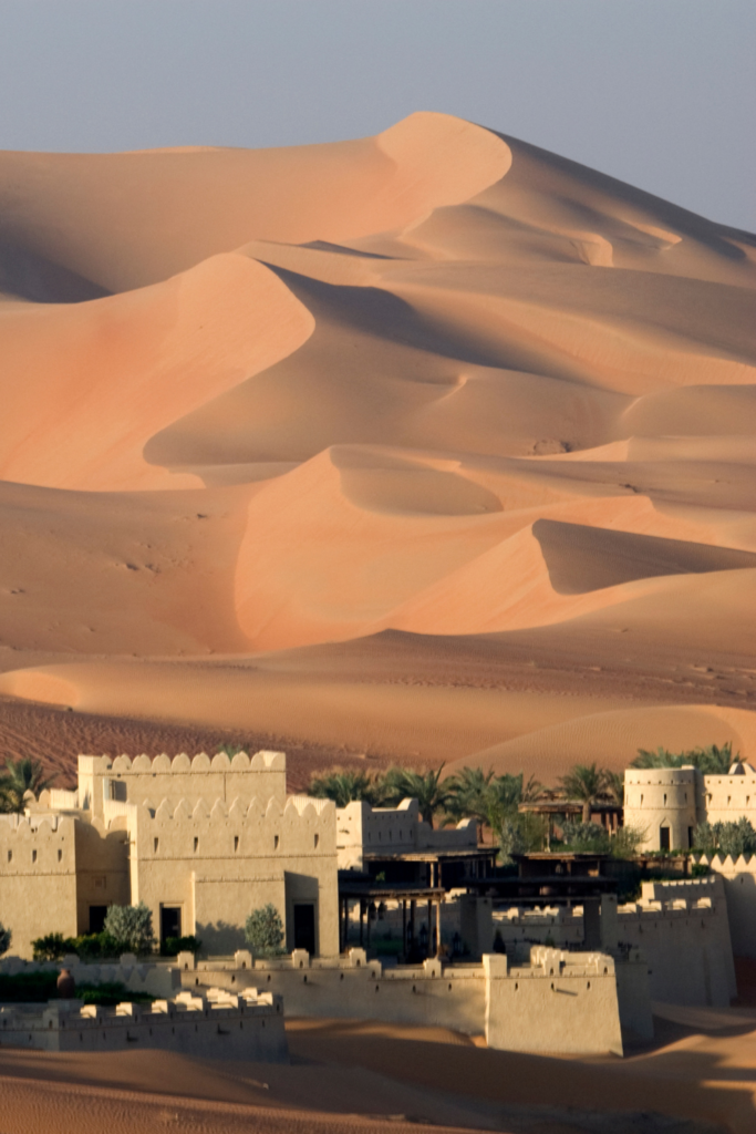 Liwa Oasis in Abu Dhabi