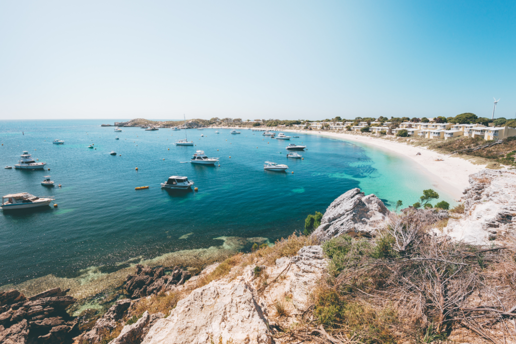 The Bays in Rottnest Island near Fremantle