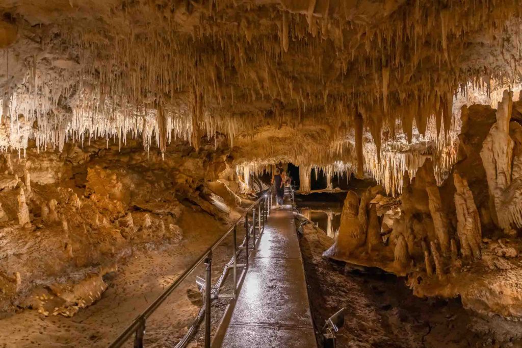 Lake cave in Margaret river region