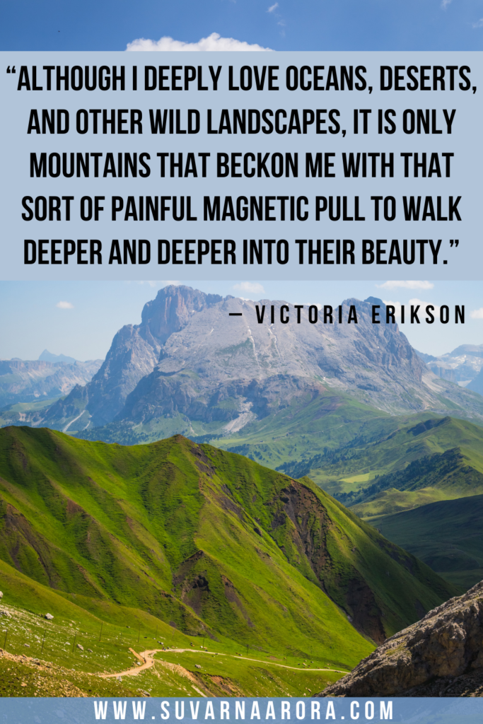 inspirational mountain quotes