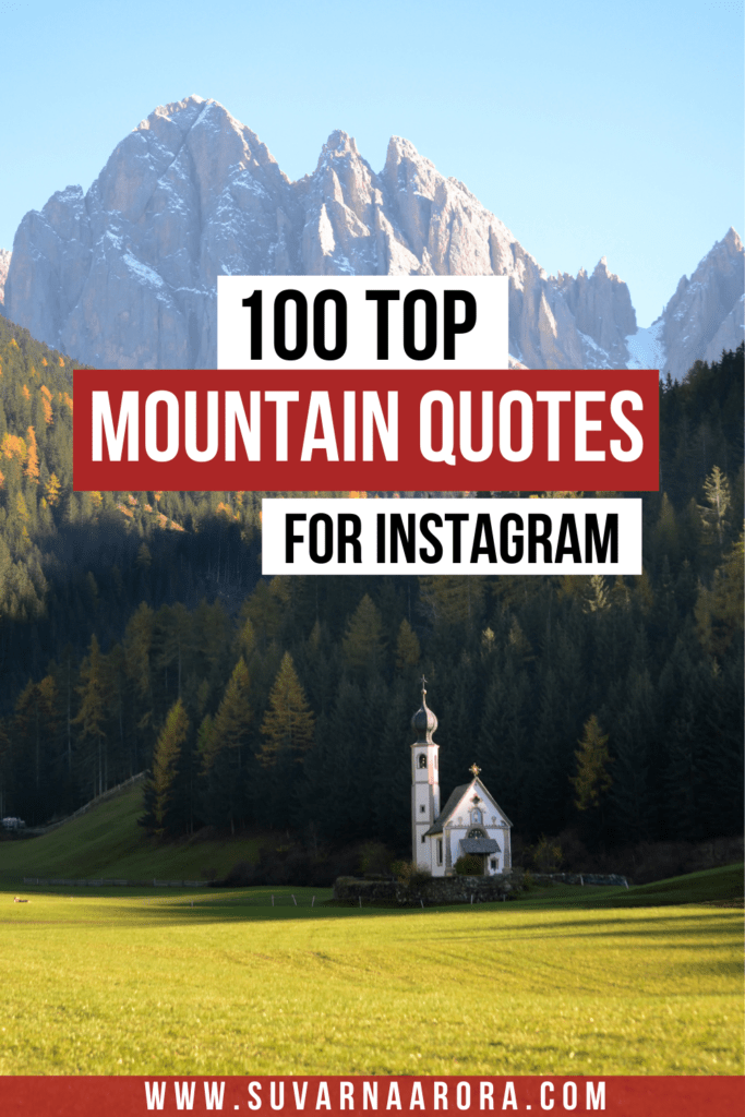 Mountian quotes and mountain captions for instagram