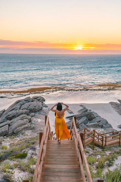 Sunset from 11 mile beach in Esperance