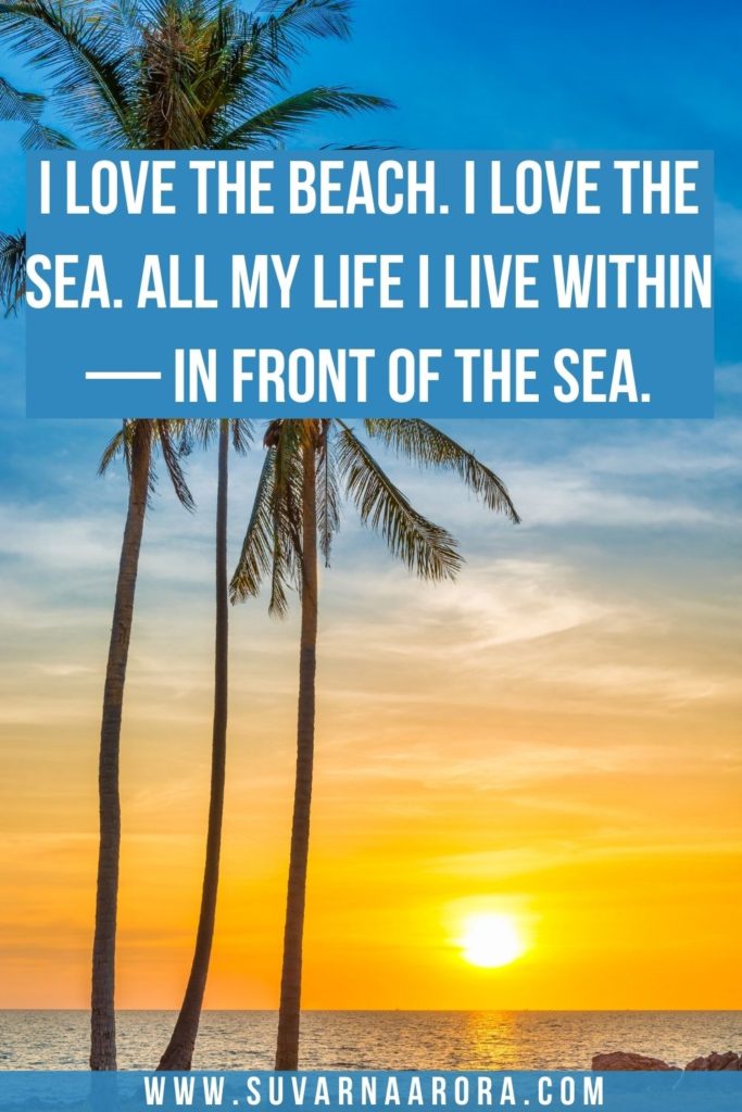 short beach quotes and sayings