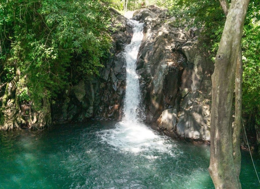 Aling Aling waterfall in North Bali