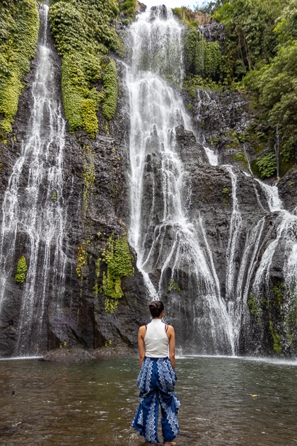 Banyumala Waterfall in North Bali