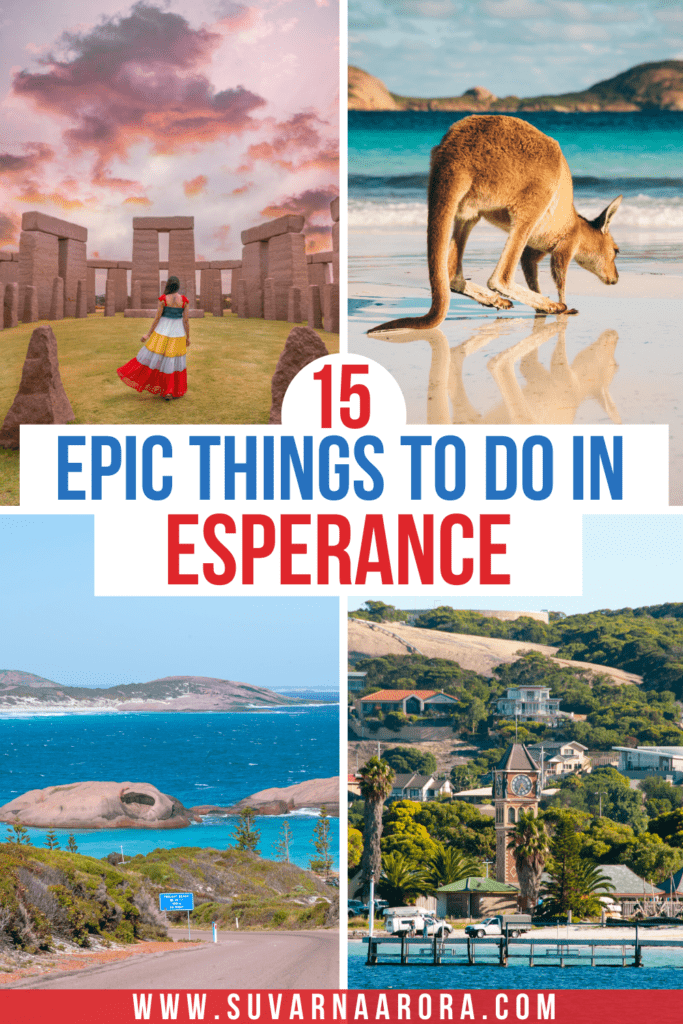 Pinterest Pin for best things to do in Esperance