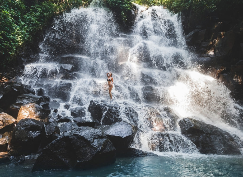 Kanto Lampo Waterfall in Ubud