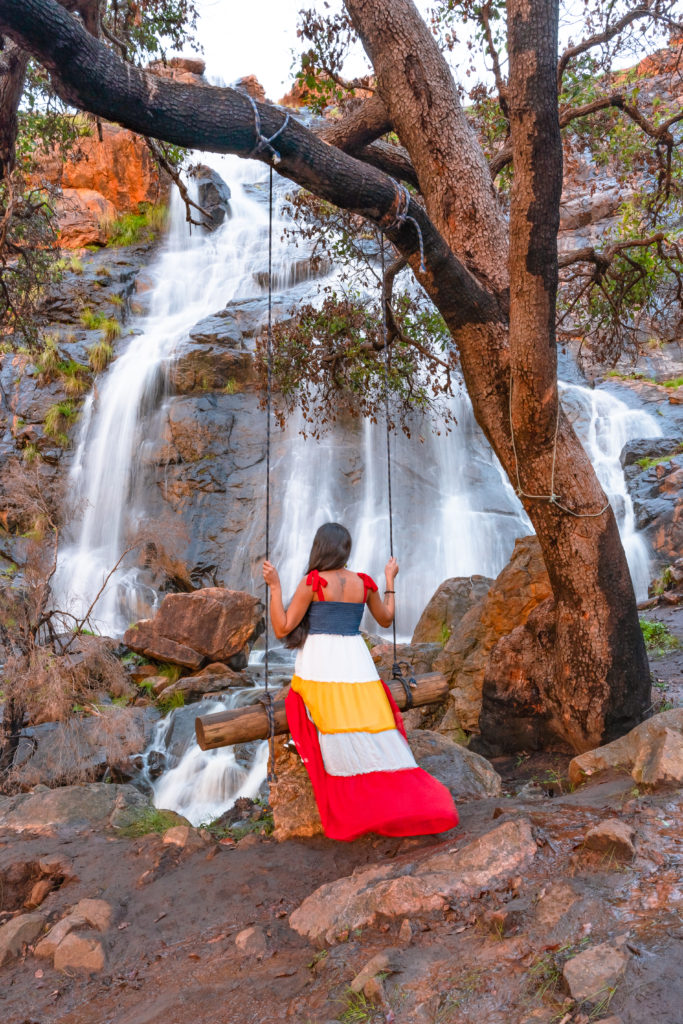 Bells Rapid is a waterfall at Perth Hills