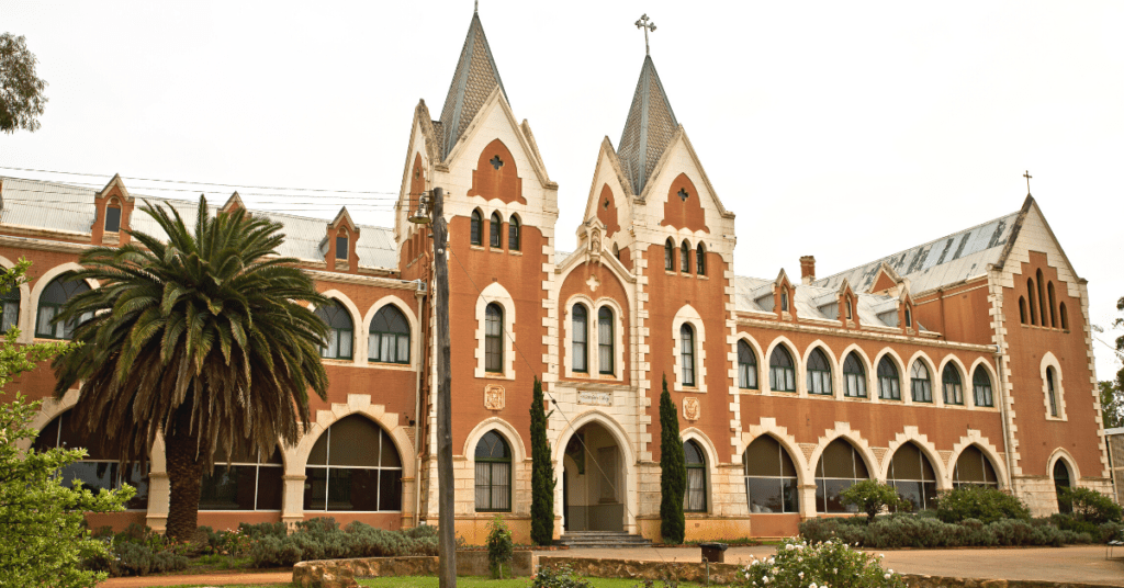 Stunning architecture of New Norcia in Western Australia