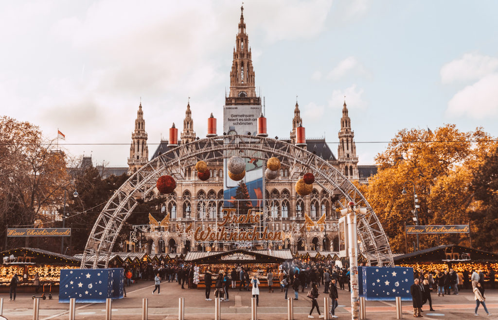 Vienna christmas market in Austria is one of the best european christmas market